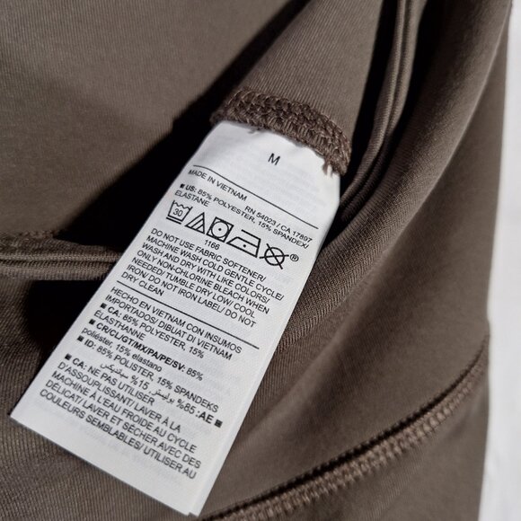 NWT Old Navy Active PowerPress Leggings Taupe - Picture 5 of 5